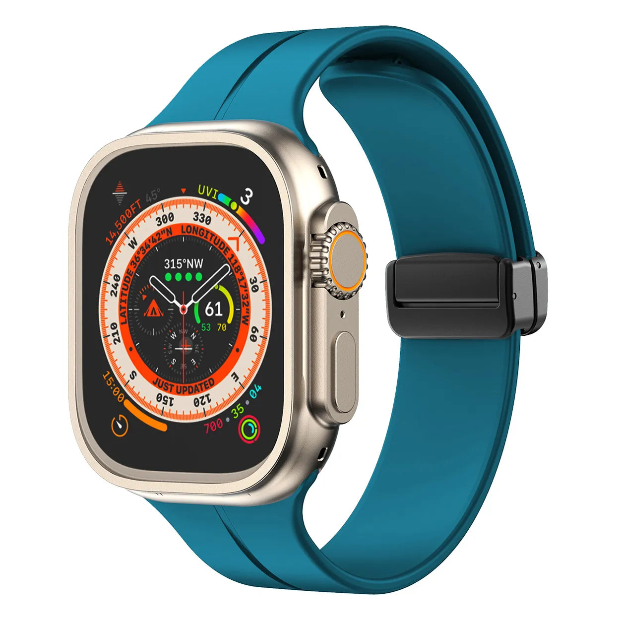 Magnetic sports band - teal#color_teal