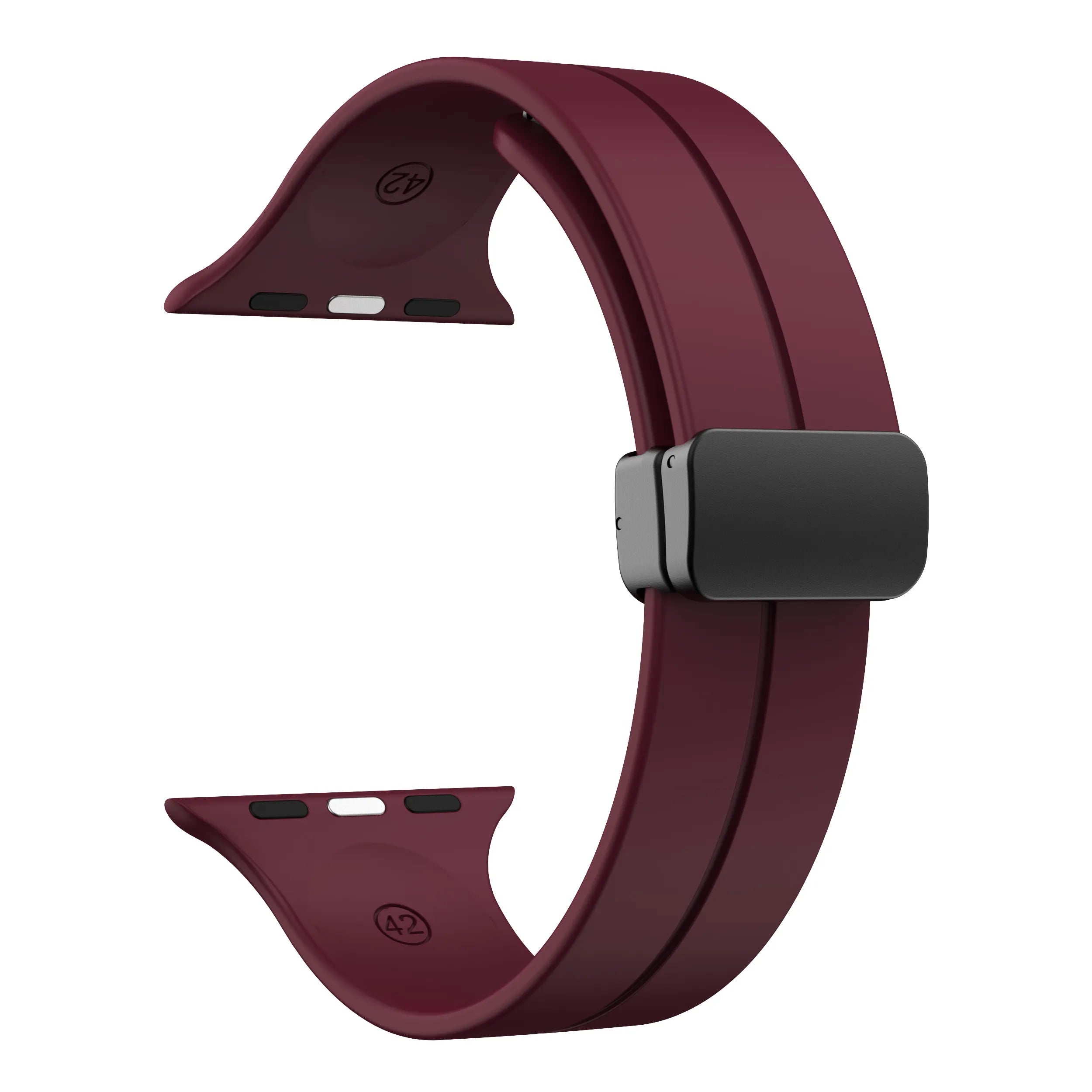 Magnetic sports band - wine red#color_wine red