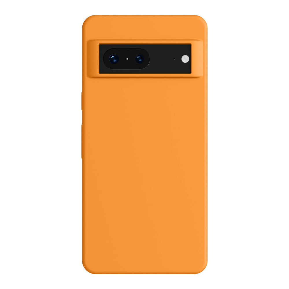 silicone Pixel 7 case apricot#color_ apricot