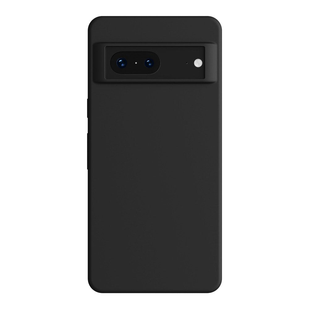 silicone Pixel 7 case black#color_black