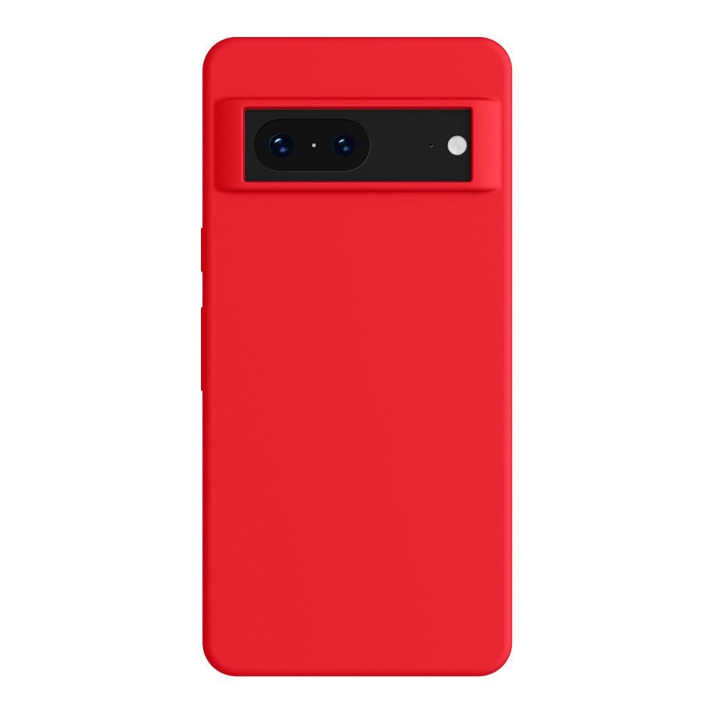 silicone Pixel 7 case red#color_red