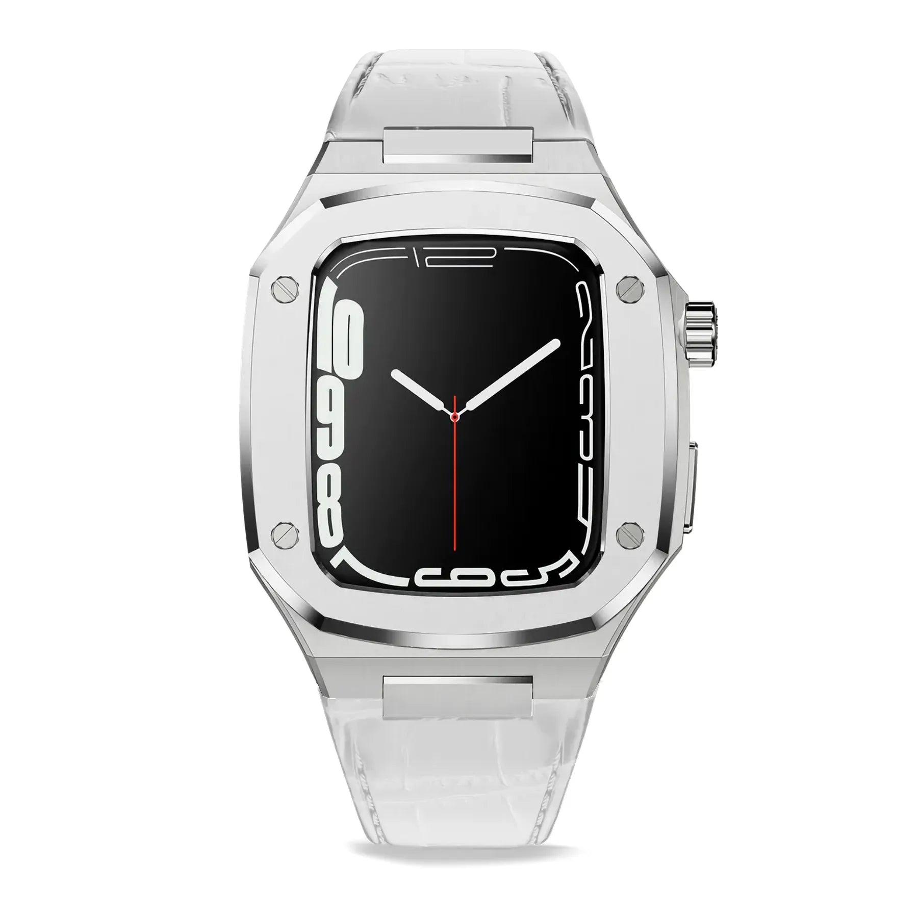 Luxury Apple Watch case#color_white